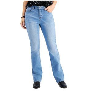 NWT Style & Co Faded Bootcut Jeans Size 4